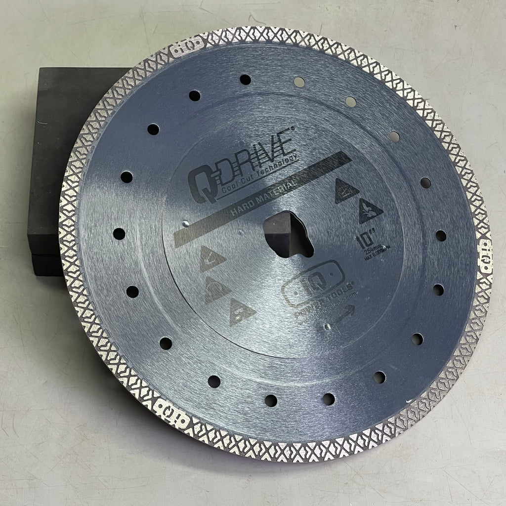Disco de Corte en Seco IQ POWER TOOLS Q-Drive 254 mm para Materiales Duros (IQTS244)