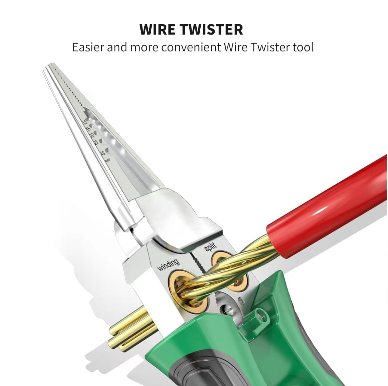 Herramienta VoltMaster 8 en 1 — Pelacables, Crimpadora y Detector de Tensión