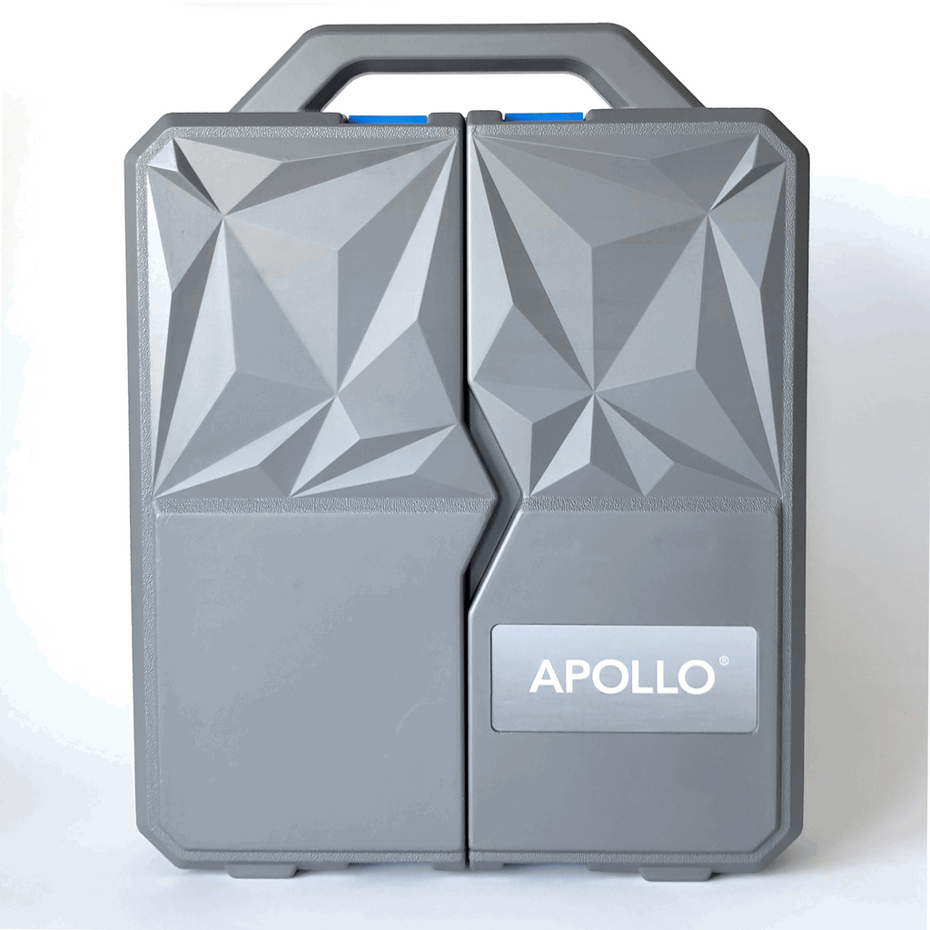 Maletín de Herramientas de Mecánica 163 Piezas Apollo Tools DT0002 — Vasos Métricos y en Pulgadas