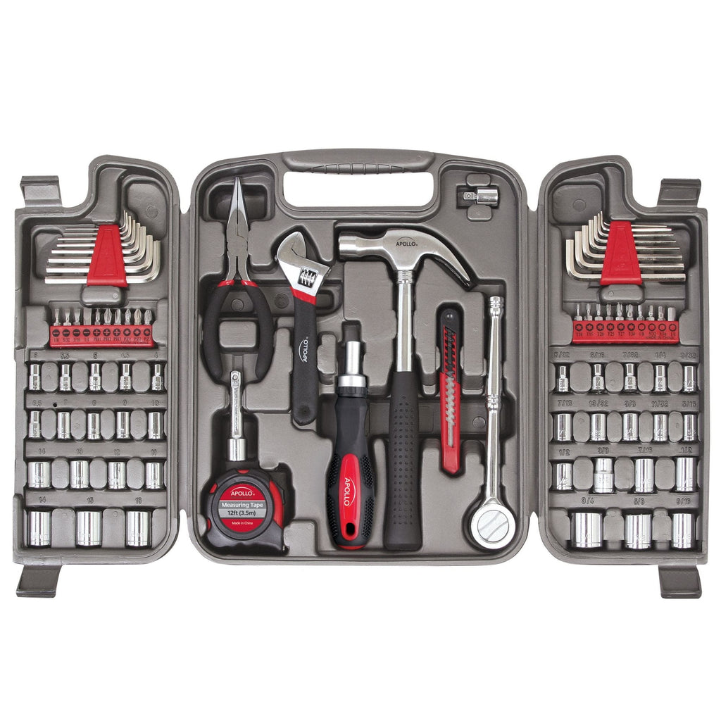 Maletín de Herramientas Multiusos 79 Piezas Apollo Tools DT9411